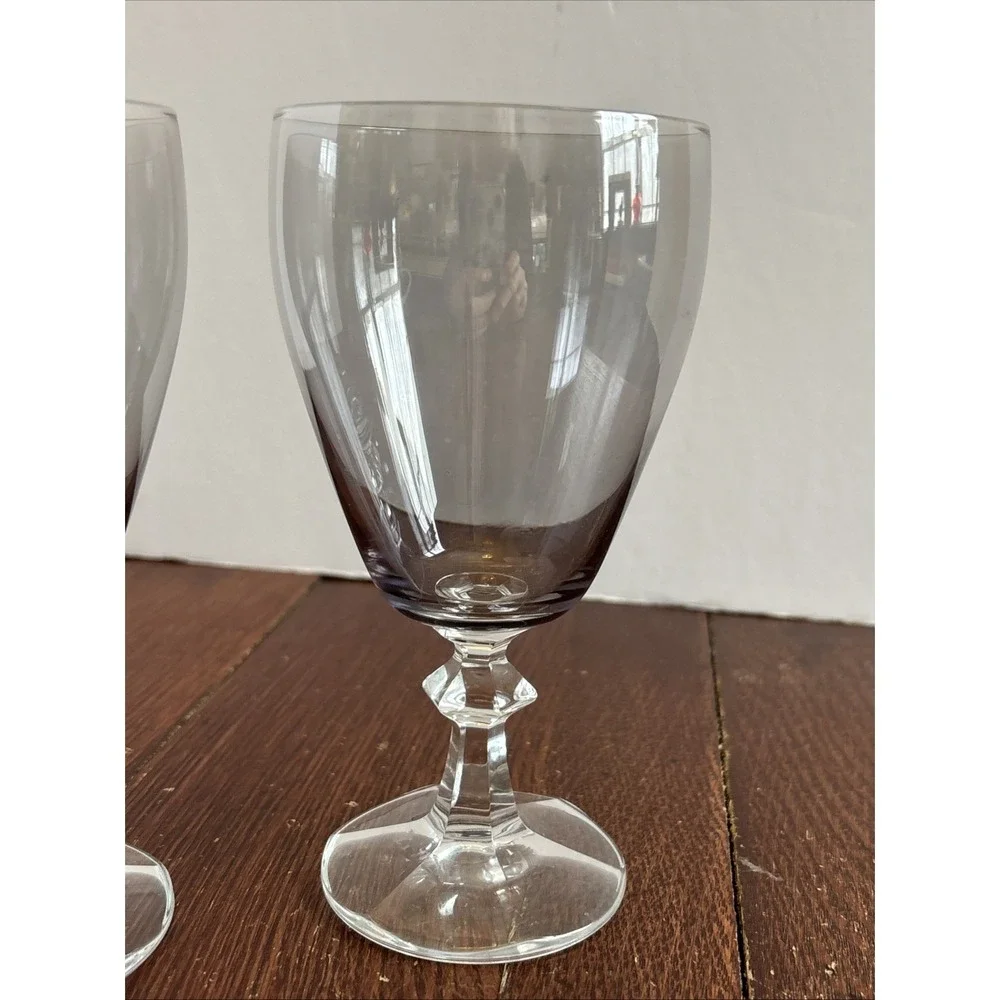 Schott-Zwiesel CONTOUR Smoke Low‎ Water Goblets Glasses Set Of 2 Made in Germany